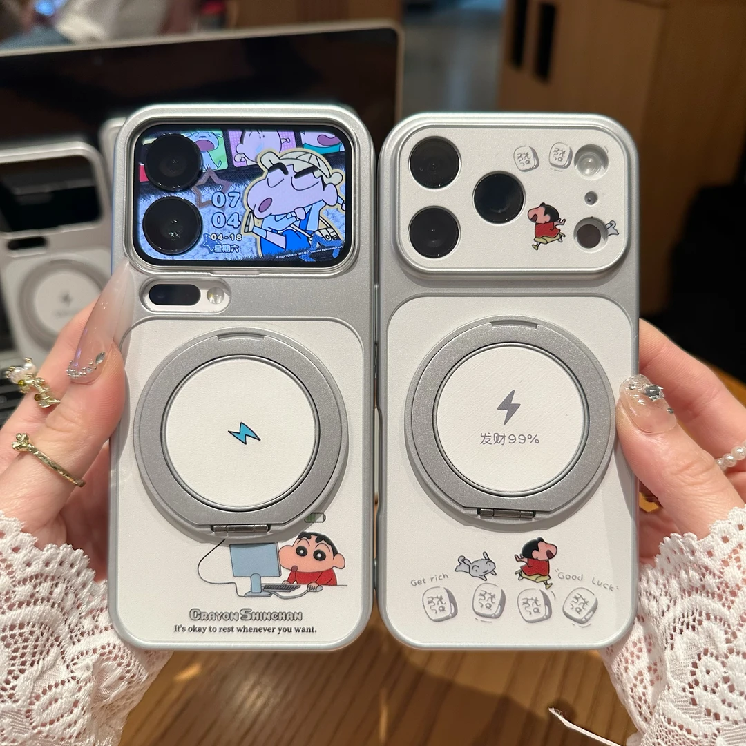 Apple 17promax mobil telefon qutusu iPhone16/15 üçün uyğun olan Xiaoxin fırlanan stend yeni Huawei mate60pro kreativ p70 sadə vivox300 fərdiləşdirilmiş OppoReno15 düşməyə qarşı