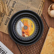 Quru enerji pizza qabı çörək qabı məişət sobası bişirən 6 düymlük 7-8-9-10 düymlük yuvarlaq pizza dəsti tort qəlibi