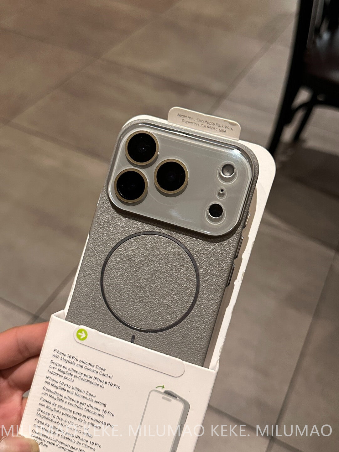 ins yüksək dərəcəli Xingyu narıncı liçi naxışı iPhone17pro Apple 15 maqnit telefon qutusu 16ProMax yeni stil 12 barmaq izi əleyhinə 13 kişi və qadın 14Plus cüt 17promax payız əleyhinə örtük üçün uyğundur