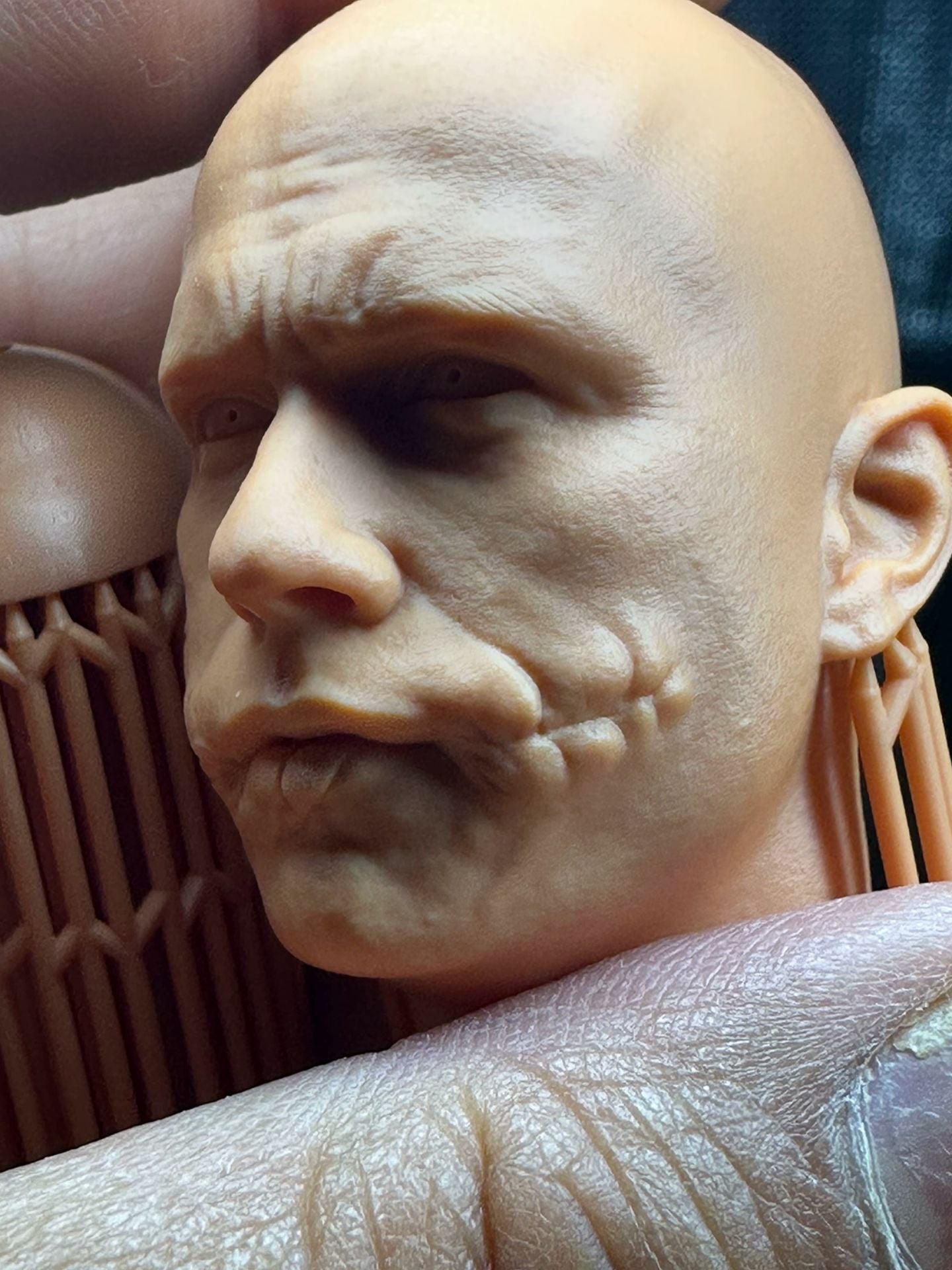 3D model çap xidməti, döyüş şahmat, fiqur baş heykəltəraşlıq, əsgər məzuniyyət dizaynı, sənaye yüksək dəqiqlikli qırmızı mum işığı ilə müalicə