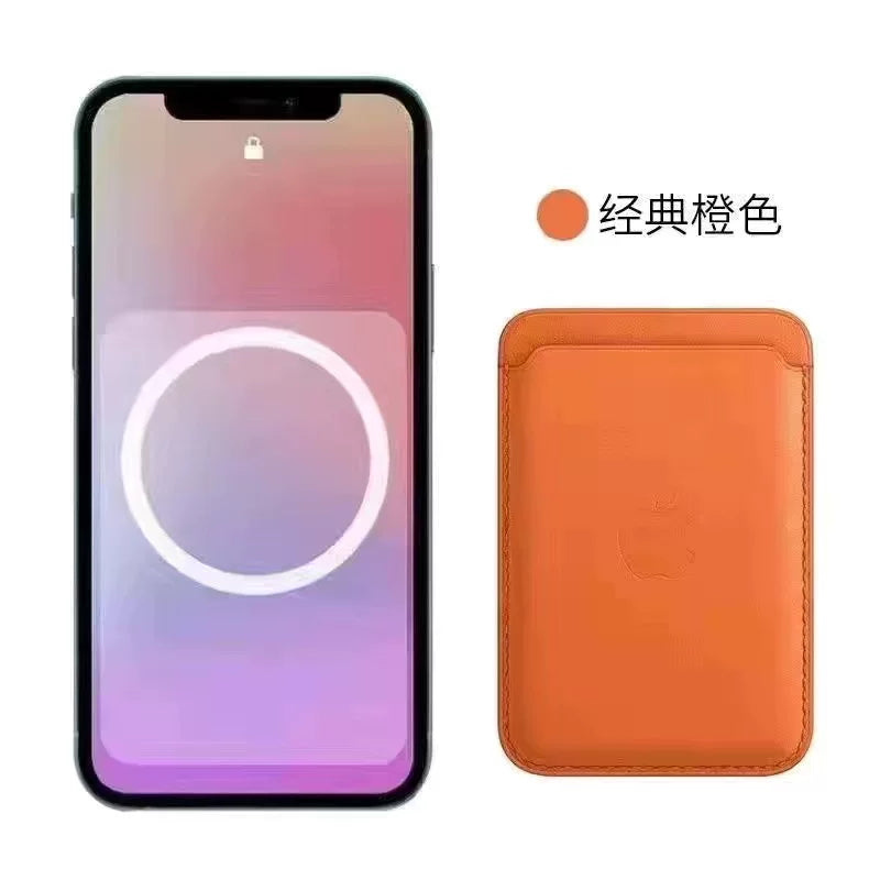 Apple iPhone 12/13/14 Pro Max seriyası ilə uyğun MagSafec maqnit dəri kart tutacağı, zərbəyə davamlı dizayn, animasiyalı açılan kart tutacağı.