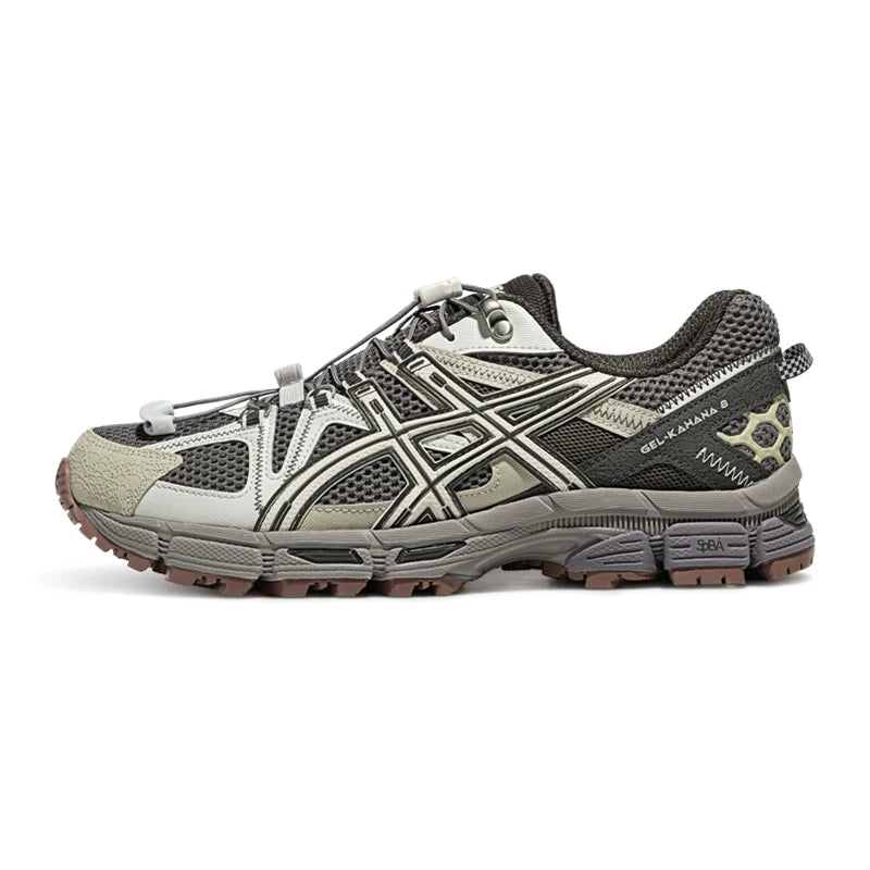 ASICS yeni GEL-KAHANA 8 FL kişi və qadın qaçış ayaqqabısı açıq havada aşınmaya davamlı alpinizm idman ayaqqabısı