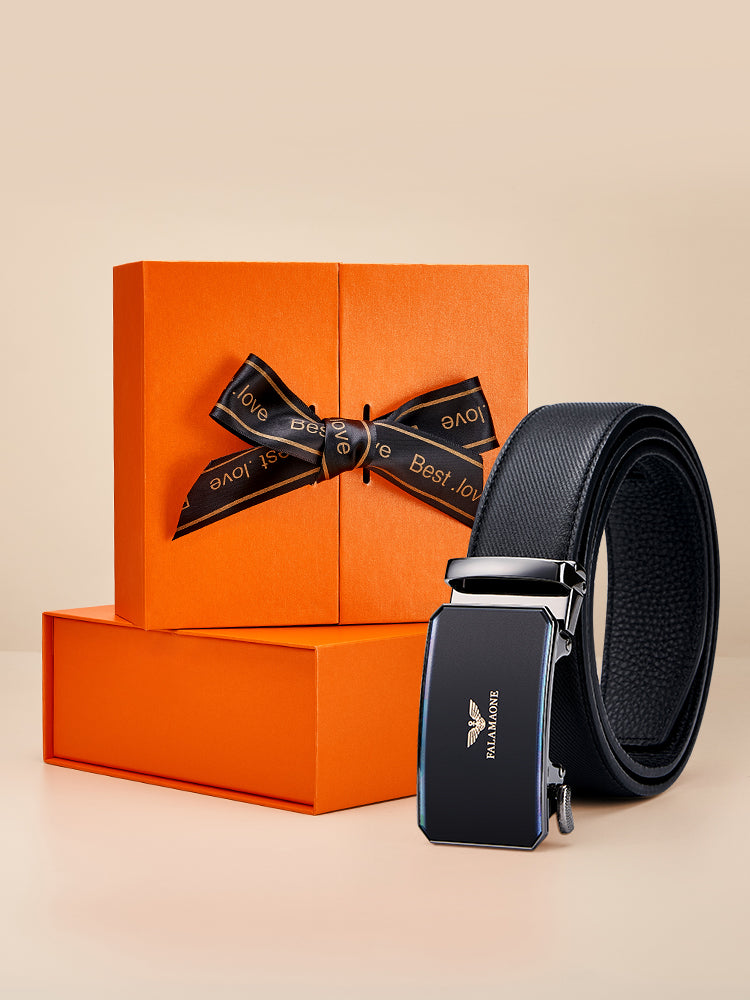 Falley Armani Kişilər üçün Orijinal Dəri Avtomatik Toka Gündəlik Moda Kəməri Çoxfunksiyalı Şalvar Kəməri Yüksək Səviyyəli Hədiyyə Şalvar Kəməri