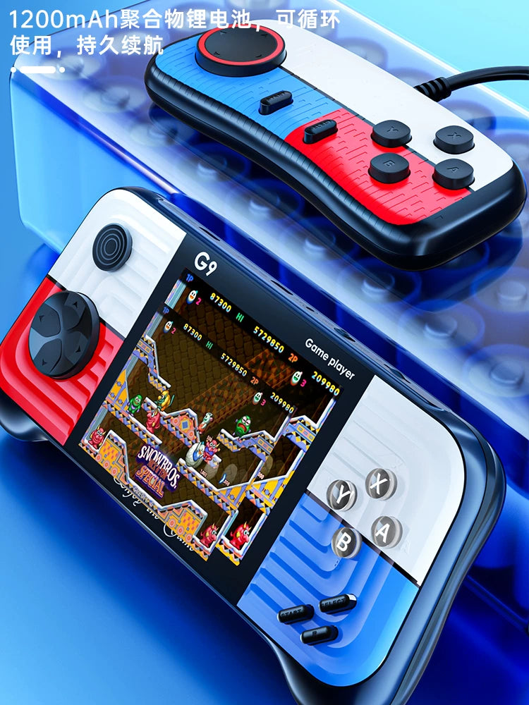 Yeni iki oyunçu oyun konsolu əl ikili tutacaqlı döyüş kiçik arcade portativ mini əl uşaq təhsil oyuncağı
