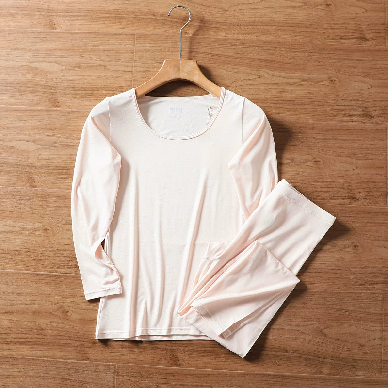 Yüksək reytinqli Yapon idxalı! Ultra nazik, öz-özünə qızan, yüksək elastikliyə malik uniseks termal alt paltarı dəsti.