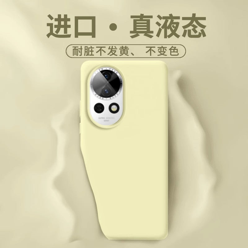 Huawei Nova14 mobil telefon qutusu üçün uyğundur yeni nova13 əsl maye silikon nova16pro qoruyucu örtük 15 lens hər şey daxil 12pro düşməyə qarşı dəri hissi 11 istilik yayılması 10 yumşaq qabıq canlılıq versiyası