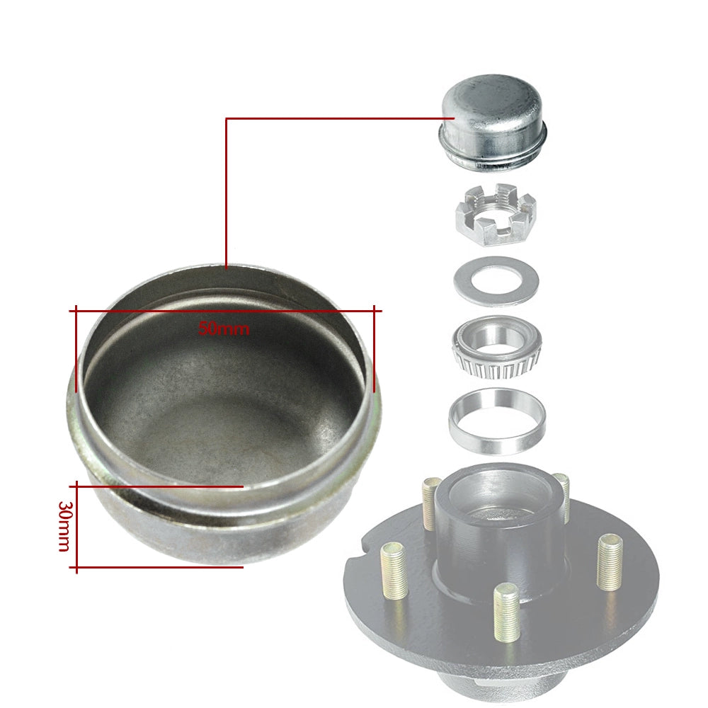 Toz Qapağı Qoşqu Avtomobil Ox Başlığı Təkər Baxımı Toz Qapağı Qoşqu Aksesuarları