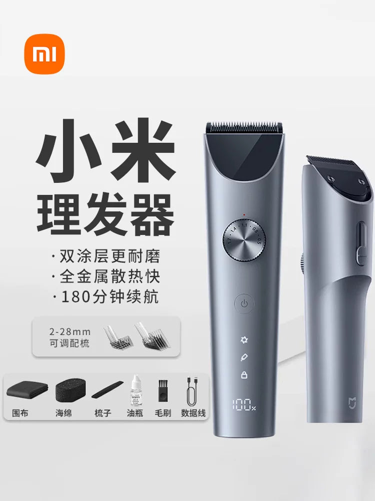 Xiaomi elektrikli saç qırxan maşın 2-ci nəsil ev təraş aləti özünə xidmət üçün rahat doldurulan böyüklər