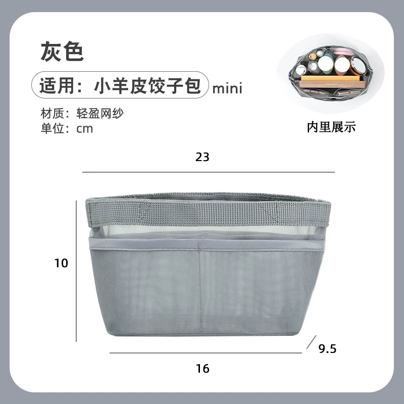 Longchamp quzu dərisindən hazırlanmış köftə torbası astarları, Longchamp Energy ultralight çantası, portativ saxlama torbası üçün uyğundur