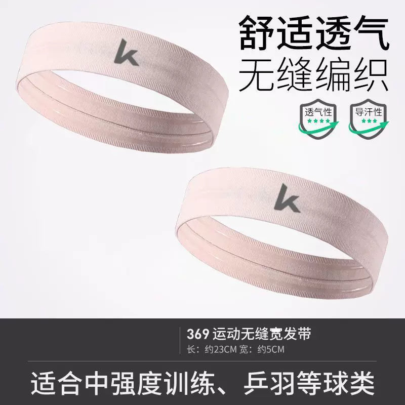 Kawasaki baş bandı idman saç bandı kişi və qadın tərləmə əleyhinə kəmər qaçış fitnes yoqa tər uducu baş örtüyü saç bandı tər bandı