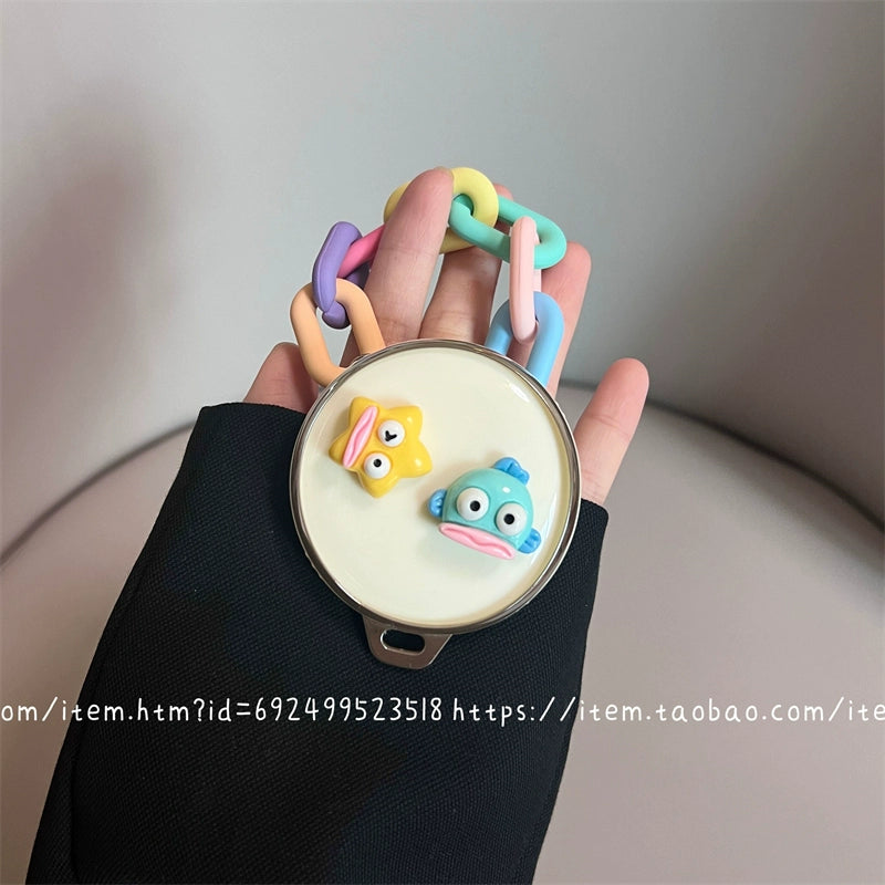 24 Mercedes-Benz Smart Fairy No. 1 Açar Çantası #3 Smart Babos Pro Shell Toka Sevimli Qadınlar üçün uyğundur