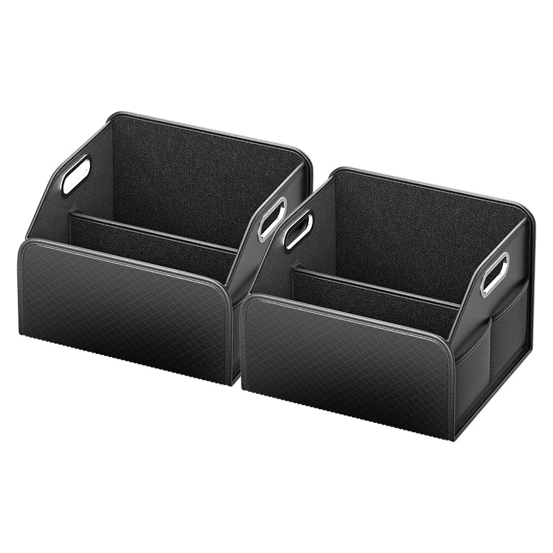 Avtomobil sərnişini tərəfindəki saxlama qutusu, salon üçün qatlanan dəri saxlama qutusu, baqaj saxlama qutusu, avtomobilin arxa qapısı təşkilatçısı