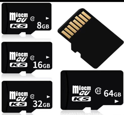 Uşaq kamerası yaddaş kartı 16-32G yaddaş kartı TF kart yaddaş kartı oxuyucu 64G avtomobilin genişləndirilməsi tutumu 8g