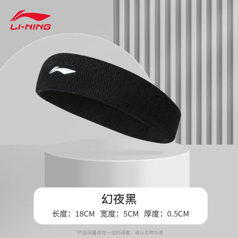 Tərləmə əleyhinə tər bandı işləyən qadınlar üçün Li Ning idman baş bandı kişilər üçün tər əleyhinə bələdçi yoqa baş bandı basketbol baş bandı