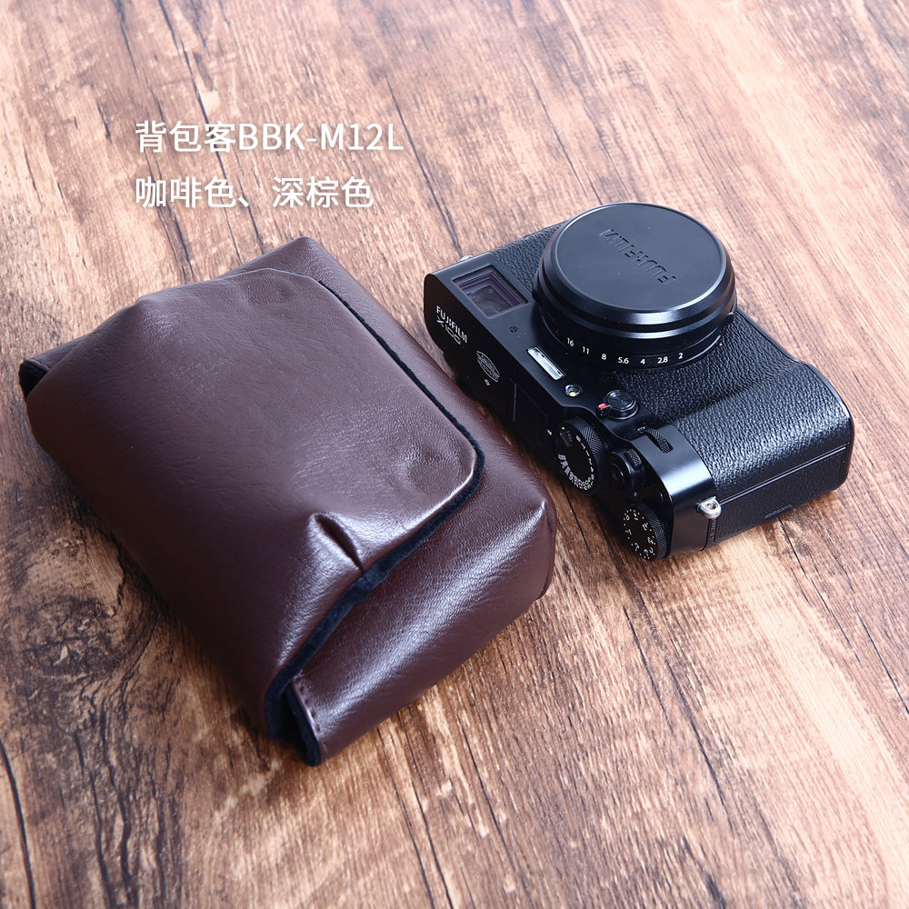 Fujifilm X100V 100S 100F Canon G7XIII rəqəmsal mufta üçün uyğun olan Backpacker M12L kamera çantası