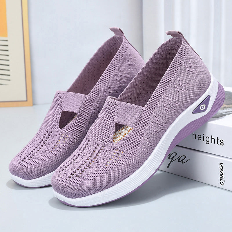 Qadın Ayaqqabıları Böyük Ölçü 1 Slip-on Moms Ayaqqabıları M