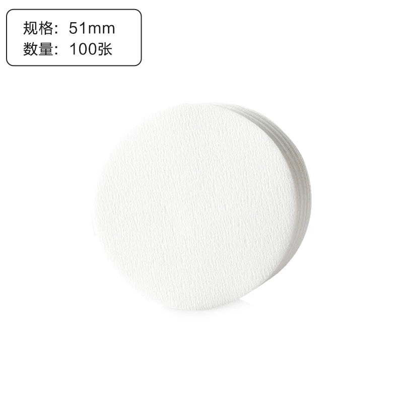 İtalyan qəhvə maşınının tutacağı xüsusi dairəvi toz qabı filtr kağızı 51/58mm universal Moka qazan filtr kağızı №3 №6