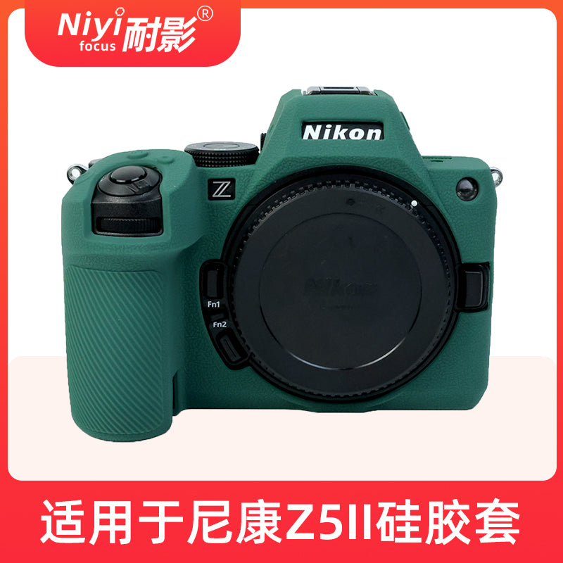 Nikon Z8 Z5/Z5 ikinci nəsil Z6 Z7 Z50/z50 ikinci nəsil Z62 Z72 Z30 ZF güzgüsüz sevimli kamera çantası qoruyucu qapaq kamera qutusu toqquşmaya qarşı və toz keçirməyən aksesuarlar üçün uyğun silikon qutu