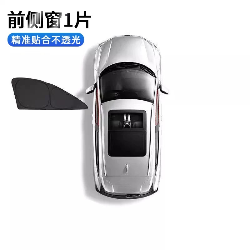 Günəşdən qorunma, istilik izolyasiyası, həşəratların qarşısının alınması, məxfilik, avtomobil pəncərə pərdəsi üçün Chery Exploration 06 avtomobil üçün torlu günəşdən qoruyucu pərdə uyğundur.