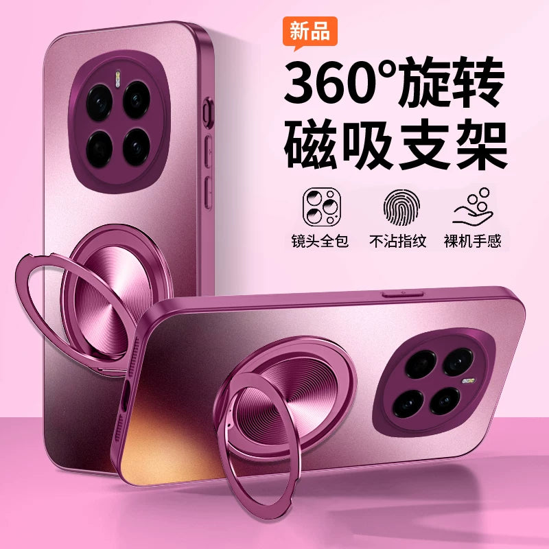Honor magic7 üçün uyğundur cib telefonu qutusu magic8pro şaxtalı şüşə magic6pro yeni magic5 bərk rəngli 4/3 mötərizə dayaq nöqtəsi düşməyə qarşı 8 yüksək səviyyəli kişi və qadın hər şey daxil obyektiv qoruyucu qutu