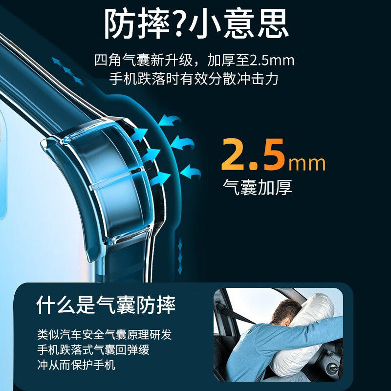 Mingshen redmi note9pro üçün uyğundur hər şey daxil hava yastığı düşməyə qarşı cib telefonu qutusu silikon amortizatorlu düşmə əleyhinə redmi qoruyucu örtük note9 tam şəffaf və sadə 4G ultra nazik yumşaq qabıq 5g mobil telefon qutusu n yeni p