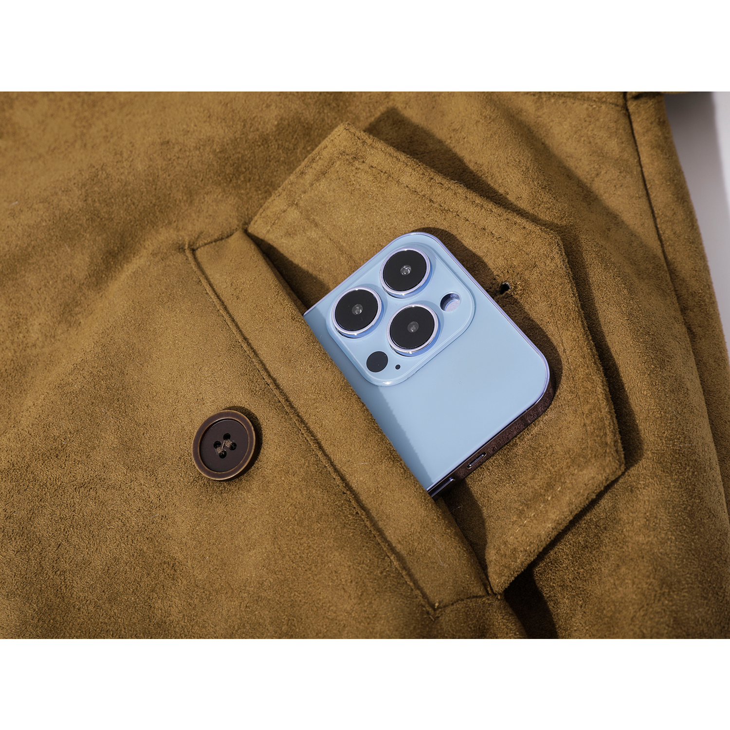 Cholisa Lambswool Zamşa Gödəkçə, Payız/Qış 2025 Yeni Qadın Dəbli Yun Astarlı Qalın İsti Gödəkçə