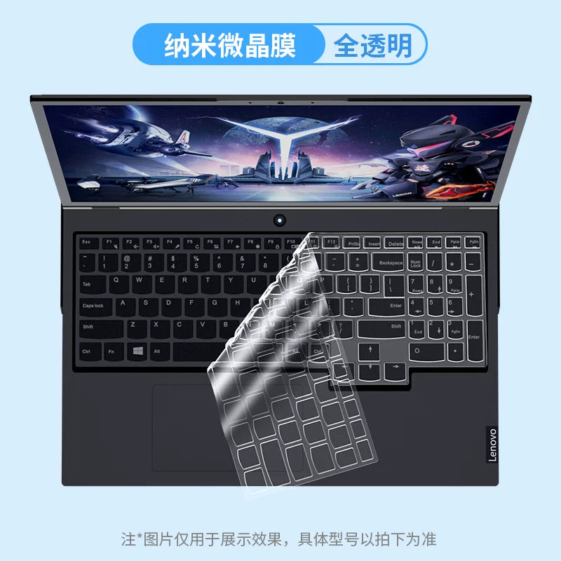 MOSBO Lenovo xilaskar r9000p klaviatura filmi y7000 notebook y9000p kompüteri üçün uyğundur X toz örtüyü r7000P tam əhatə edən qoruyucu qol yeni K silikon 2021 şəffaf 15,6 düym