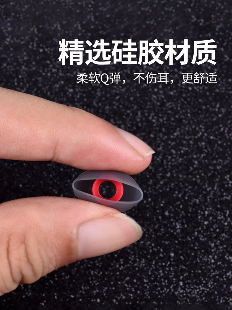 Qulaqdaxili qulaqlıqlar silikon qapaq qulaqlıq qapağı dəri tıxac Xiaomi vivo qulaqcıqlar üçün uyğun Bluetooth qulaqlıq simsiz aksesuarlar qulaqlıq qapağı simli rezin halqa universal dəri üzük qulaqlıqlar yumşaq fiş baş qoruyucu örtük yumşaq rezin