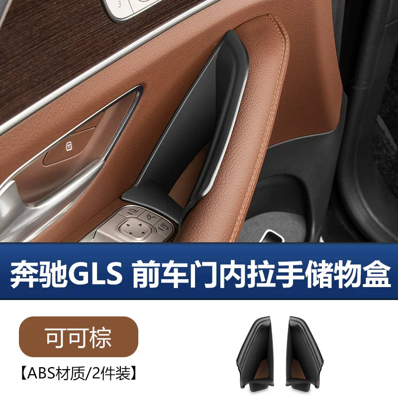 Mercedes-Benz GLE350/450 qapı saxlama qutuları və GLS450 qapı dəstəyi təşkilatçıları üçün uyğundur.