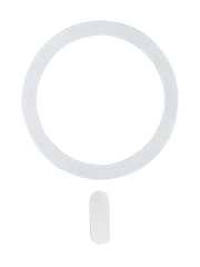 Maqnit halqası, maqnit bərkidicisi, MagSafe, boyalı örtük və quyruq hissəsi olan maqnitləşdirilmiş yamaqlı simsiz qəbuledici.