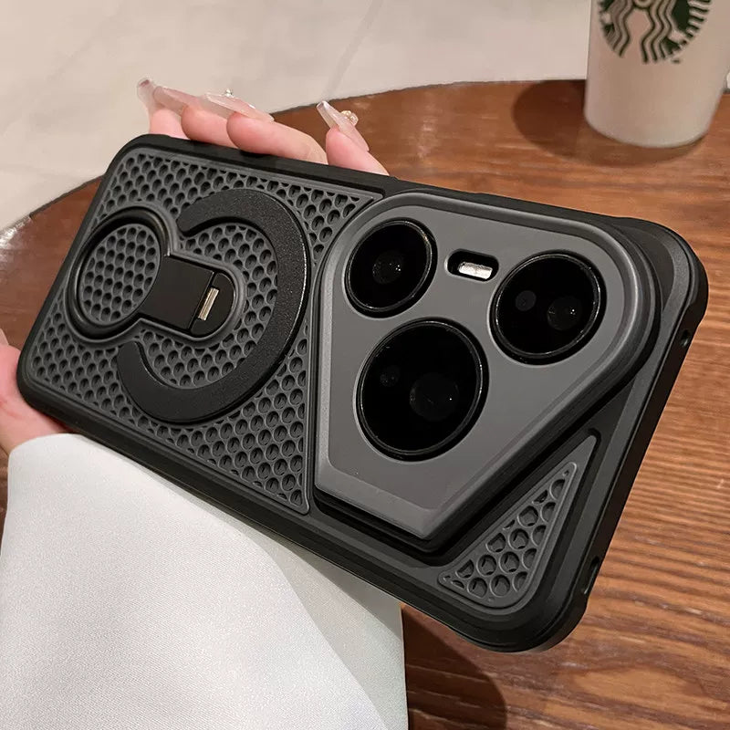 Huawei pura90promax cib telefonu qutusu, yeni soyuducu üzük tutacağı pura80 pətək nəfəs ala bilən soyuducu p70pro+ lens üçün hər şey daxil olan düşmə əleyhinə qoruyucu qutu ultra maqnit qabığı Hui üçün uyğundur