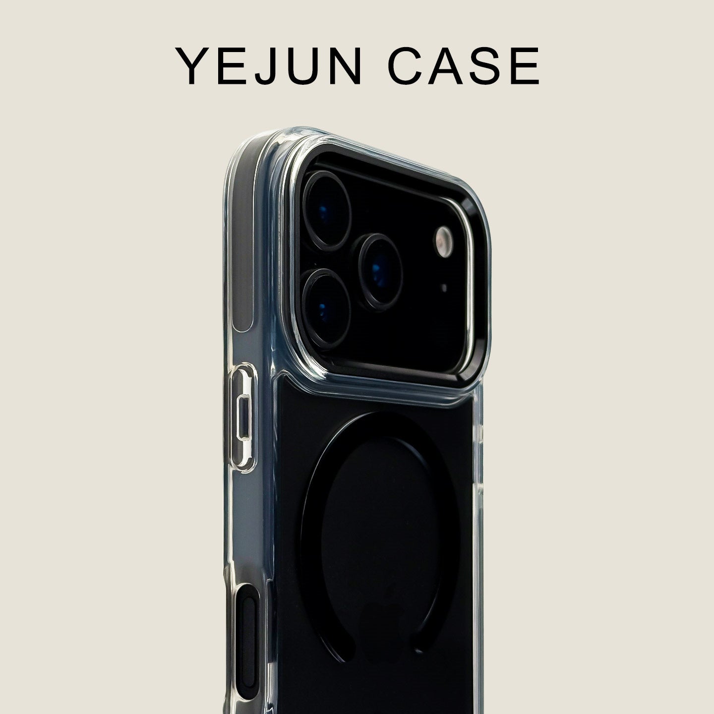 Yejun Apple 17 mobil telefon qutusu üçün uyğundur narıncı maqnit kristal şəffaf iphone17promax yeni akril 16pro düşməyə qarşı 15 metal çərçivə 14 niş 13 yüksək səviyyəli İnternet məşhur Hava