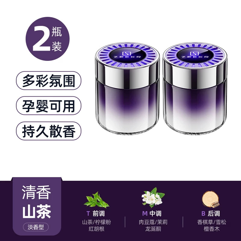 ZEEKR Extreme Krypton 001 007 Extreme Krypton X009 Avtomobil Ətiri Ətraf Mühit İşıq Ətirli Balzam Avtomobil Daxili Dekorasiya Məhsulları