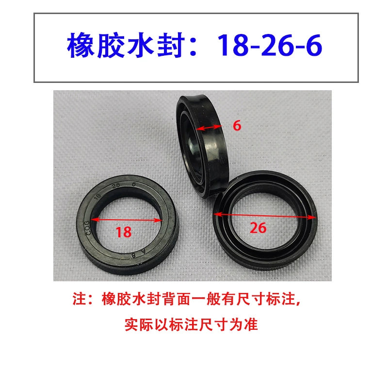 Lvba Dolphin Kyushu Maxi Qara Pişik Ultra Yüksək Təzyiqli Təmizləyici Maşın Avtomobil Paltaryuyan Maşın Pompa Başlığı Əsas Su Sızdırmazlığı Yağ Sızdırmazlığı Təmir Dəsti