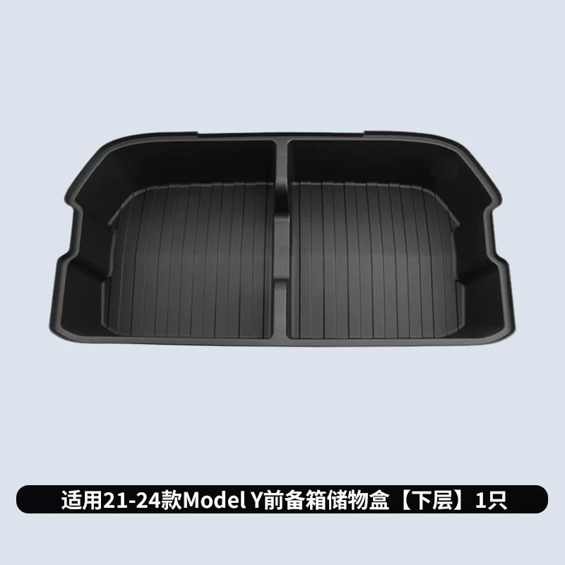 Suitable for the updated version of Tesla Model YL/3, including rear luggage storage box, front luggage organizer and tailgate modification.