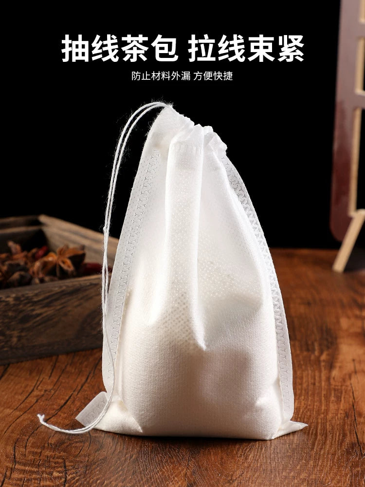 Çay paketi, birdəfəlik qida dərəcəli toxunmamış filtr torbası, həlim çantası, Çin dərmanı çantası, ədviyyat çantası, duzlu çanta, cuna torbası