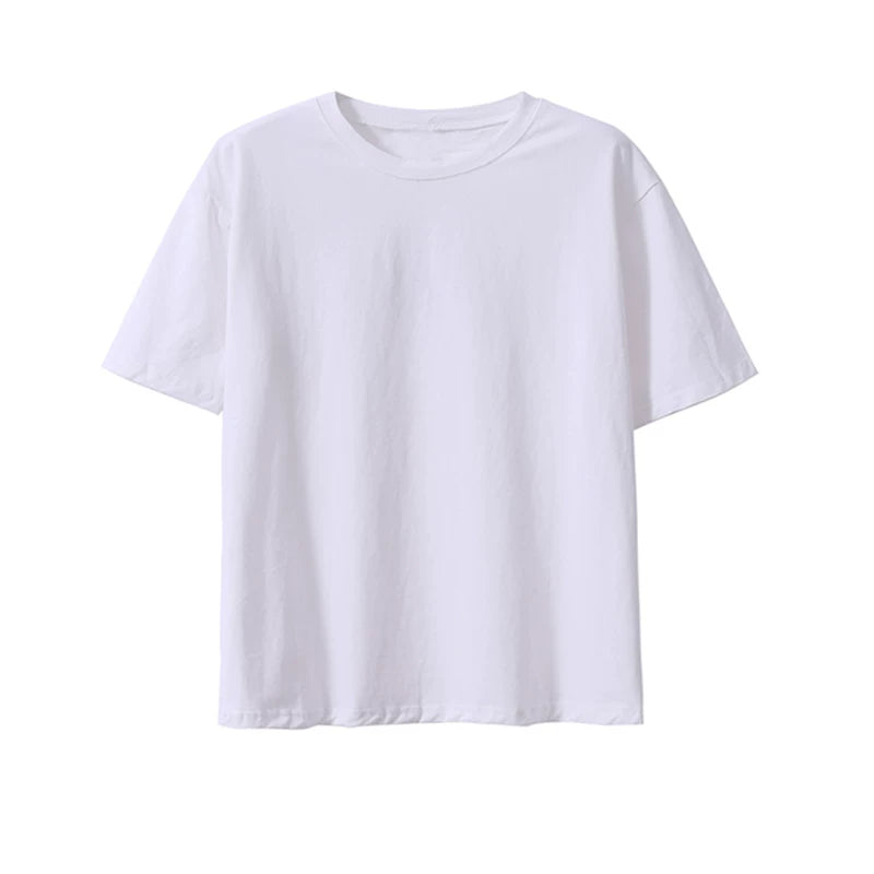 Yay Nazik Qəşəng Qısaqol Qadın T-shirti 2024 Yeni Yay Çap Dizaynı Niş Üstləri İncə və Dəbli Görünür