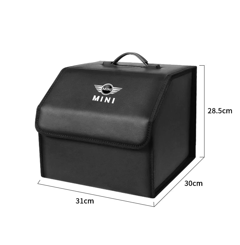 Suitable for BMW Mini car trunk storage box, mini Cooper modification device, folding storage box