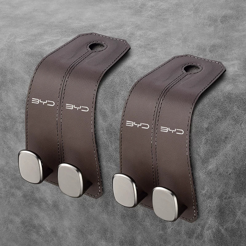 BYD Han/EV Song Tang Qin avtomobil oturacağının arxa qarmaqları, avtomobil salonu aksesuarları üçün uyğundur.