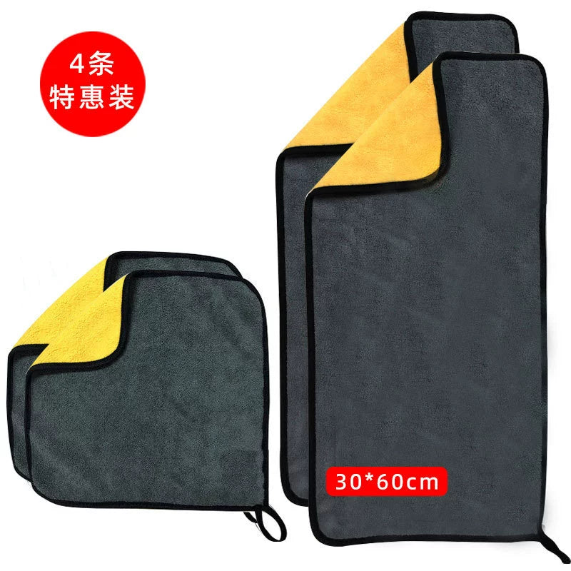 Avtomobil Yuyucu Dəsmal Avtomobil Təmizləyici Salfet Xüsusi Avtomobil Təchizatları Emici Əlavə Qalın Saç Tökülməz Böyük Ölçü Boyasız Bez Alət