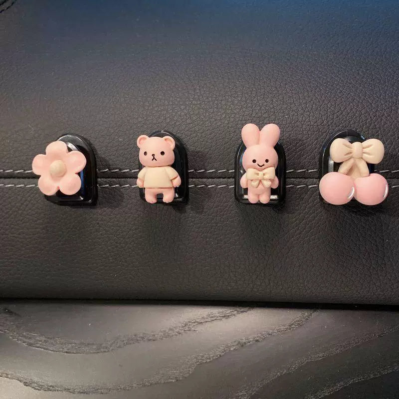 Avtomobil qarmağı Ön cərgə yapışdırın Avtomobil qarmağı Sevimli cizgi filmi Ön Oturacaq Avtomobil Qarmağı Avtomobil Daxili Dekorasiya Bütün Məhsullar