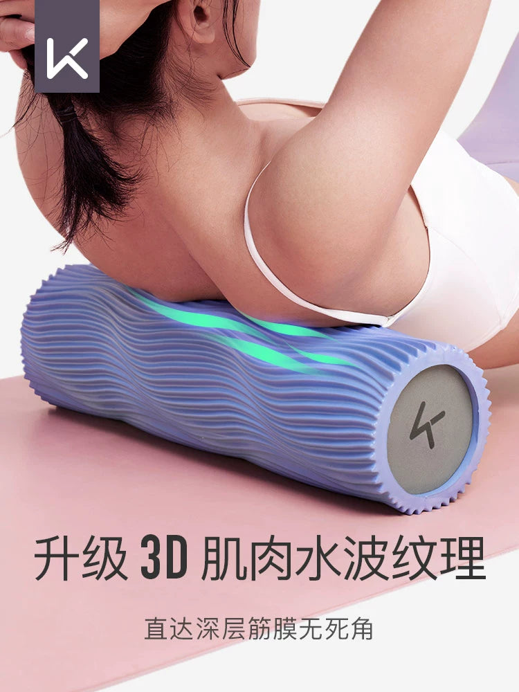 Köpük Roller Mace Arıqlama Ayaq Masajı Əzələ Rahatlaması Fitness Yoga Axis Roller Masaj Çubuğu Möhkəm saxlayın