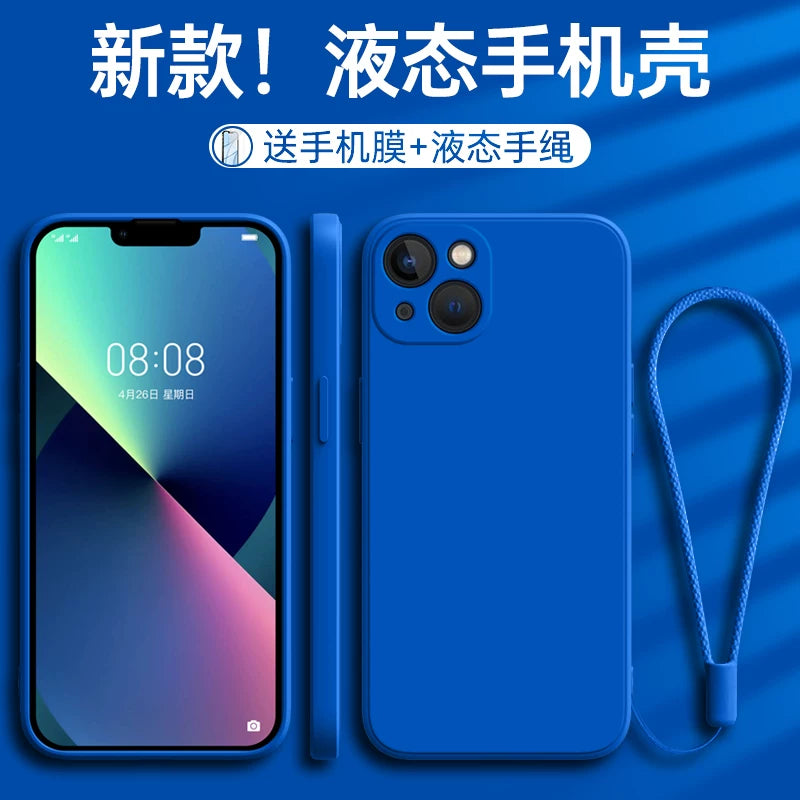 Bu maye silikon korpus yeni iPhone 13 üçün uyğundur və düşmələrə qarşı tam örtük təmin edir. Kişilər və qadınlar üçün nəzərdə tutulub, kəmərlə təchiz olunub və bərkidilmiş şüşə ekran qoruyucusuna malikdir.