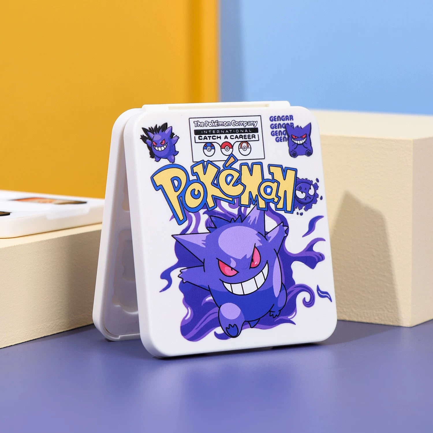 switch2 qoruyucu qutu OLED şəffaf qutu ns batareyanın ömrünü birləşdirə bilən baza split silikon qoruyucu qutu anime Gengar