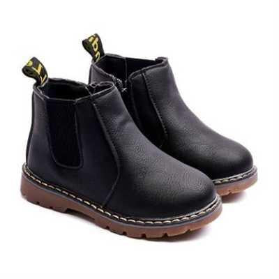 Oğlan uşaq qızlar üçün uşaq ayaqqabıları British vintage Mtin Boots