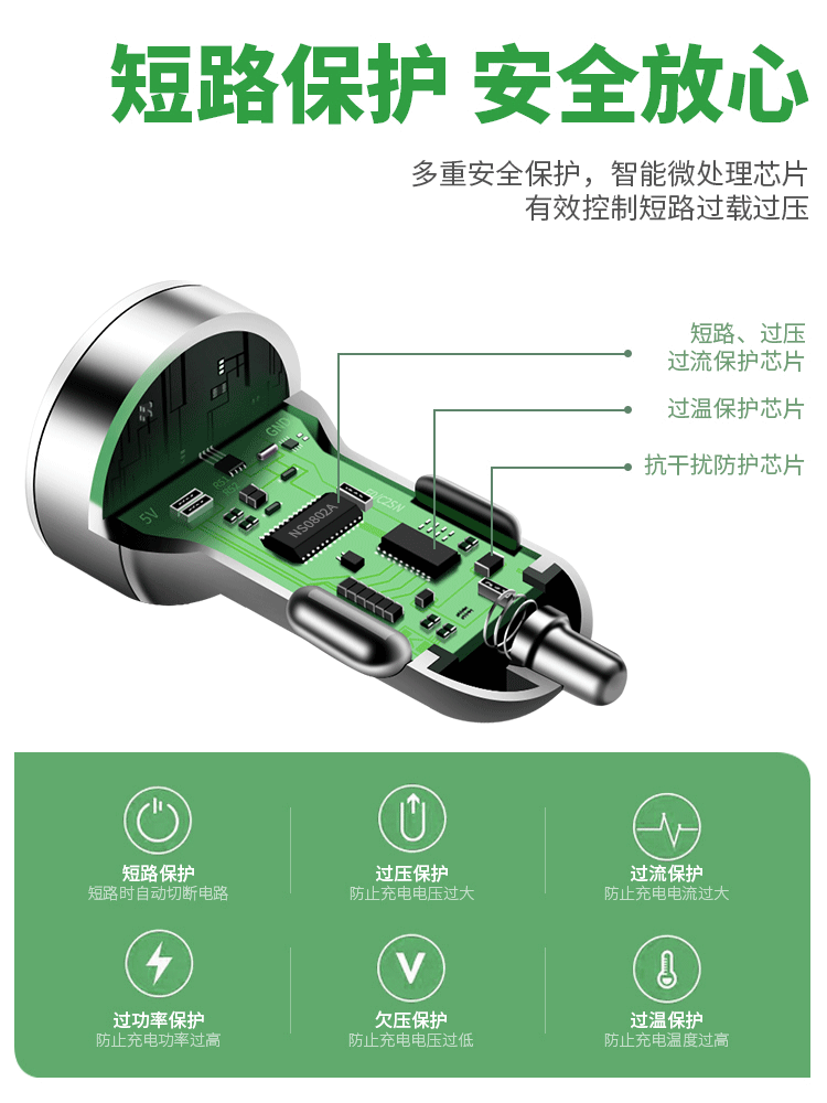 Alman 120W Super Sürətli Avtomobil Şarj Cihazı 1-dən 3-ə qədər Avtomobil USB Avtomobil Şarj Cihazı Siqaret Çakmak Adapteri 66W