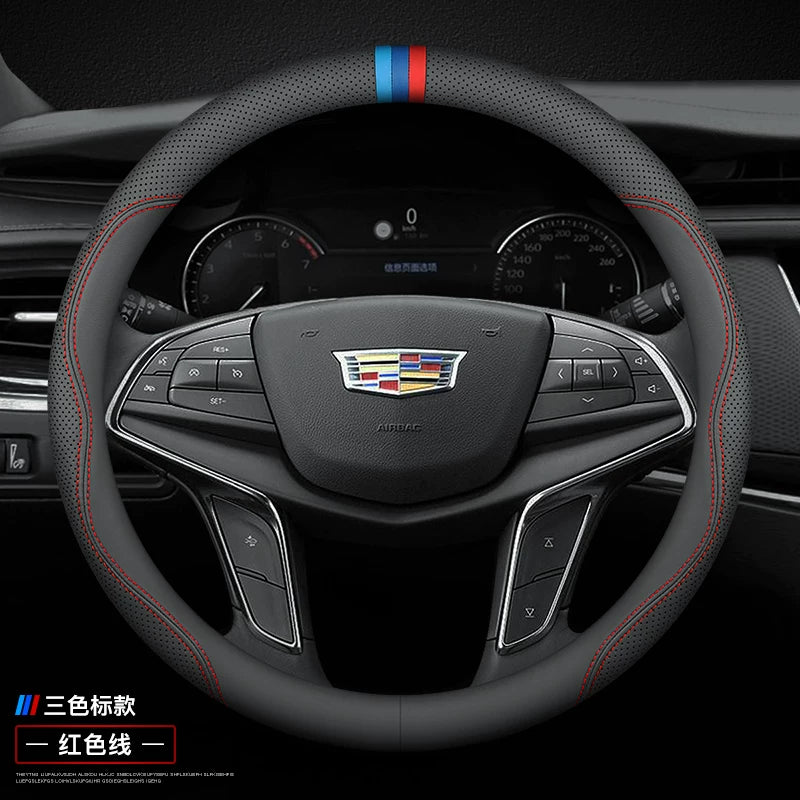 Cadillac sükan örtüyü, orijinal dəri, IQ, Ryoma, XTS, ATS/SLS/SRX/CTS, ultra nazik model.