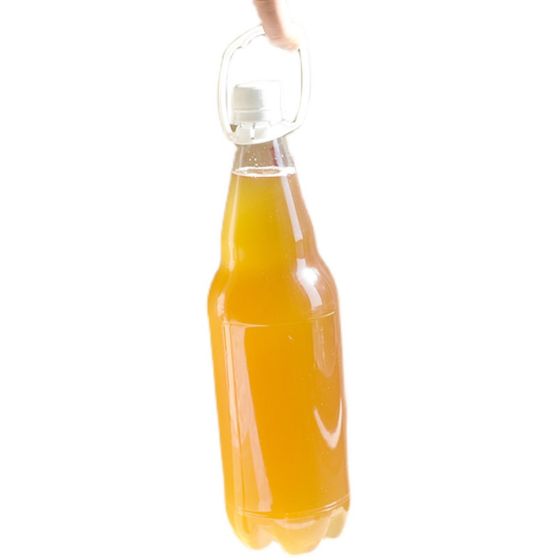 Qatılaşdırılmış 1 litrlik pivə şüşəsi boş butulka 500ml təzə pivə çəlləsi 2,5 qatlanmış pivə qablaşdırma şüşəsi 1,5 litrlik sənətkarlıq pivəsi boş şüşə