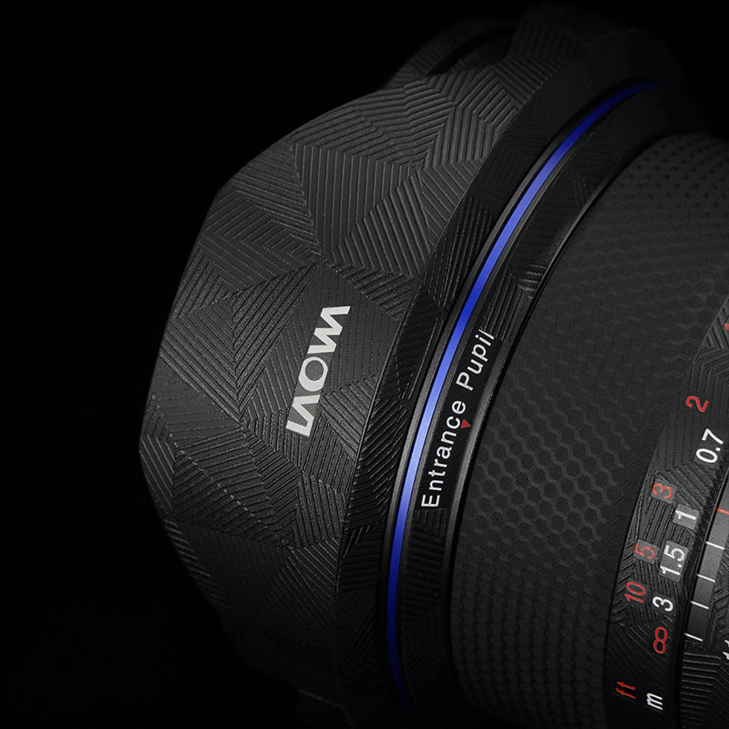 Meibentang Laowa LAOWA12 F2.8 lens qoruyucu film etiketi dəri toxuması Laowa 12 F2.8 karbon lifi 3M Canon RF portu\EF portu\Nikon F portu üçün uyğundur