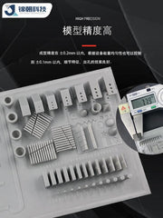 Jinchao sərt qırmızı mum tutqun teksturalı fotohəssas qatran LCD, DLP yüksək dəqiqlikli işıqla müalicə olunan 3D printer istehlak materialları